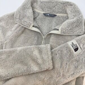 The North Face Osito Hybrid Full Zip Fleece Jacket‎ Grey Womens Small